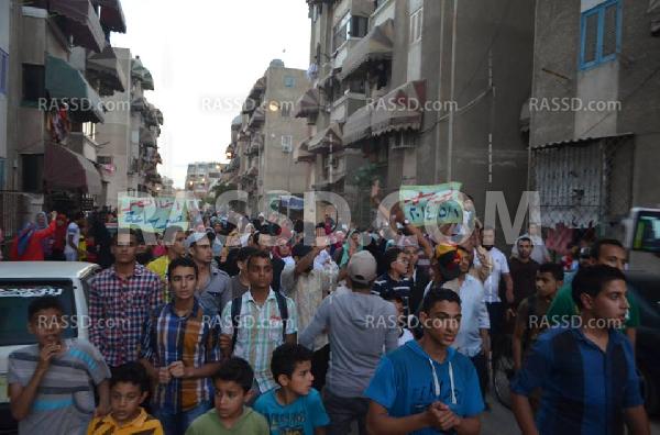 مسيرة مناهضة للانقلاب  ببورسعيد تضامنا مع”انتفاضة السجون”