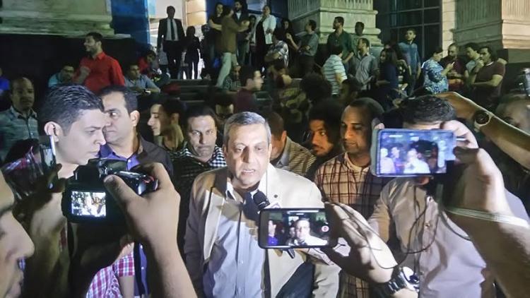 بالفيديو.. “قلاش” من أمام “الصحفيين”: مصرون على إقالة وزير الداخلية