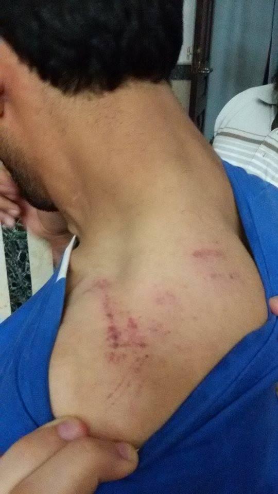 قوة “كمين حادوس” تعتدي على سائق بسبب طلبه التحدث معه بشكل لائق