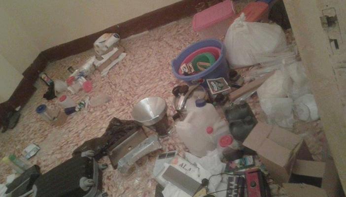 “الداخلية”: العثور على متفجرات داخل شقة بالمحلة