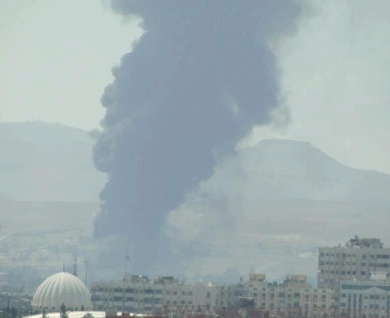 الجيش الحر يرد على مجزرة البيضا بقصف المنشآت العسكرية للنظام