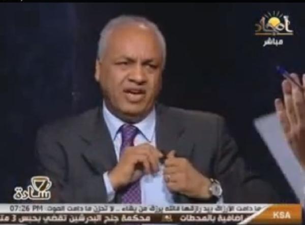 بالفيديو.انسحاب بكري من قناة إسلامية على الهواء