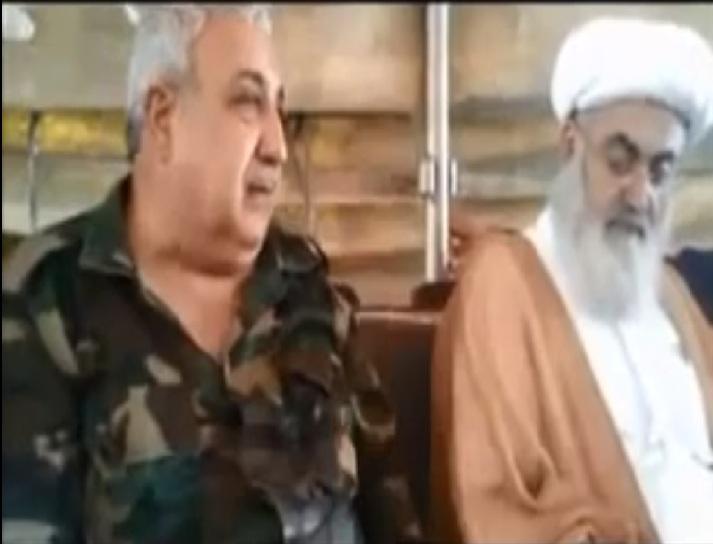 بالفيديو..ضابط سوري  يحرض على تطهير مناطق سورية سنية