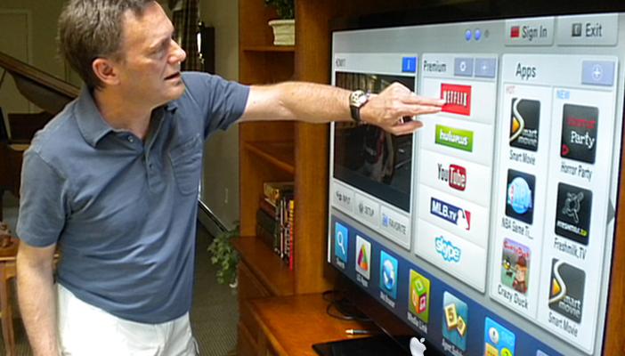 تليفزيون “أبل” القادم بخاصية اللمس المتعدد