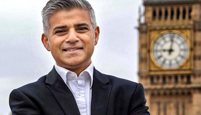 لأول مرة في التاريخ.. المسلم صادق خان يفوز بمنصب عمدة لندن