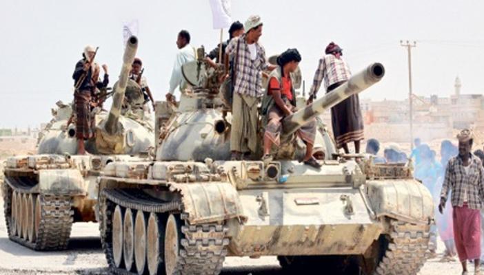 هجمات للمقاومة الشعبية على مواقع للحوثيين في أبين