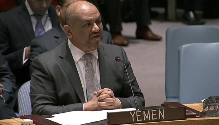 مندوب اليمن بالأمم المتحدة يطالب بالتدخل البري في بلاده