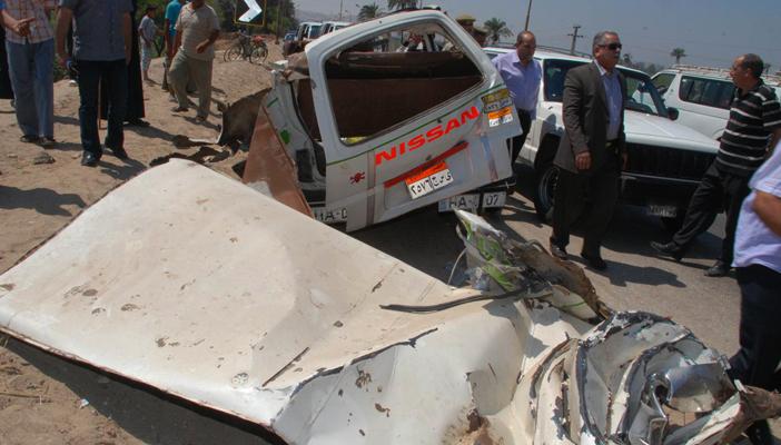 إصابة 16 في انقلاب سيارة على طريق بورسعيد- الإسماعيلية