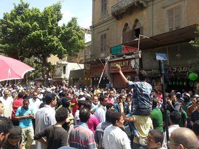 إنهاء مسيرة حلوان بعد أنباء عن هجوم لـ”داخلية الانقلاب”