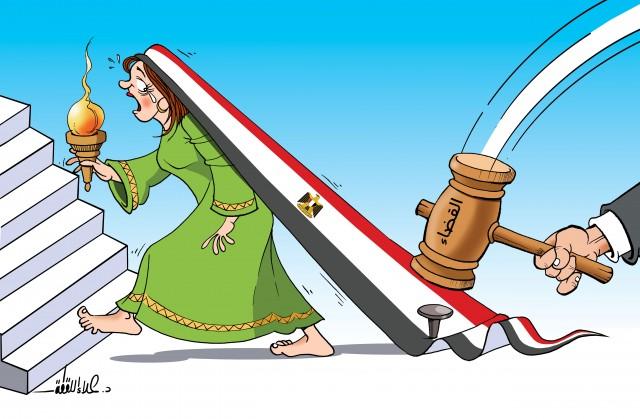 “استطلاع”: 95% من المصريين لا يثقون في القضاء