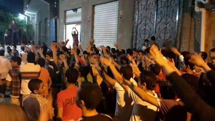 مسيرة تجوب قرى الجيزة رفضاً للسيسي