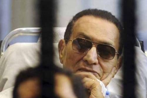 وصول “مبارك ” أكاديمية الشرطة لحضور إعادة محاكمته