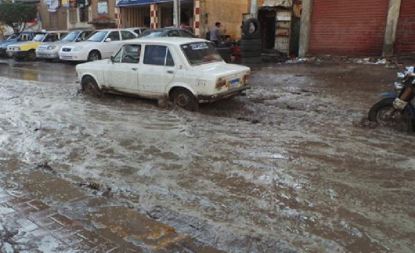 الأمطار تغلق البرلس وبوغاز وتوقف الصيد والزراعة بكفر الشيخ