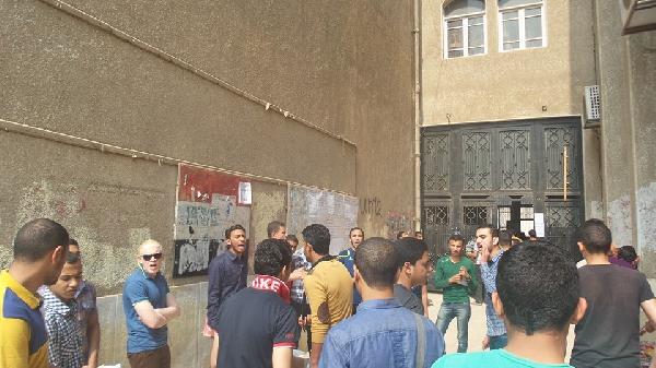 وقفة احتجاجية لطلاب الأزهر بتفهنا الأشراف رفضًا لاعتقال زملائهم