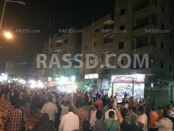 ثوار إمبابة في مسيرة حاشدة رفضا للانقلاب