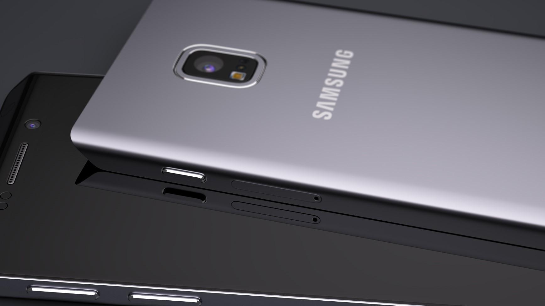 “سامسونج” تعلن عن إطلاق أول هاتف بشاشة منحية عام 2017