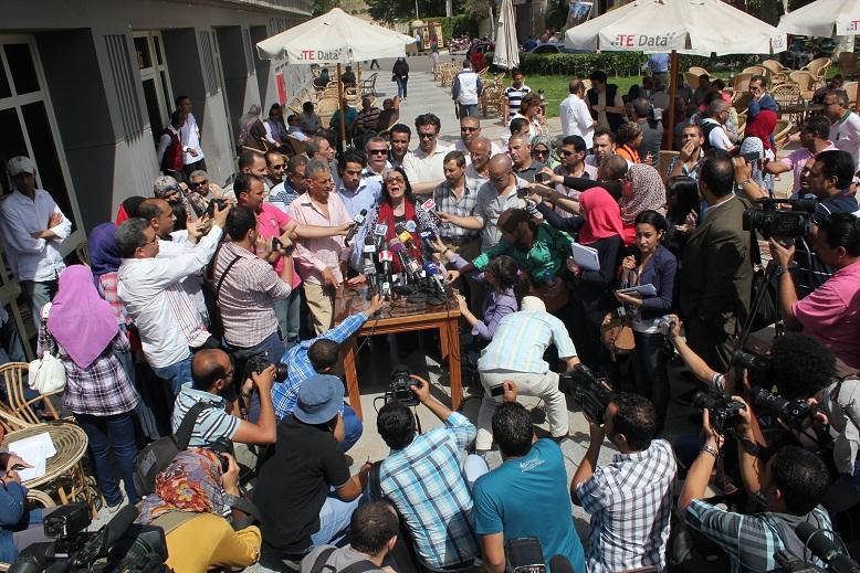 أعداد الإعلاميين تتفوق على أعداد المشاركين في مؤتمر الأوبرا