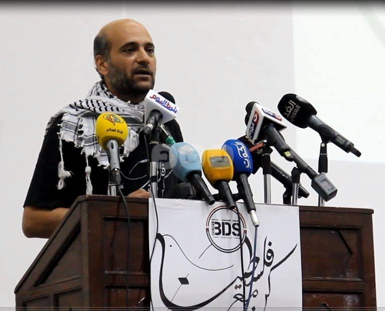 بالصور.. بدء فعاليات الحملة الشعبية لمقاطعة “إسرائيل” بدار الحكمة