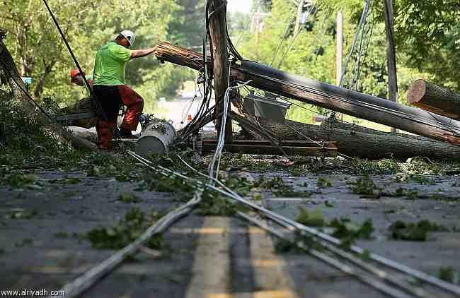 رياح تقطع الكهرباء عن 4000 منزل بالنمسا