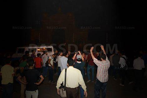 مؤيدو الرئيس مرسي أمام قصر القبة