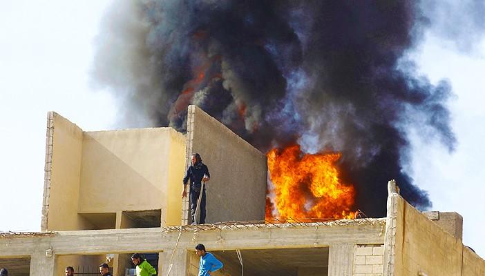 مصرع طفل بالشيخ زويد إثر سقوط قذيفة على منزله