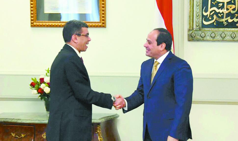 “طعمية” السيسي تثير السخرية بمواقع التواصل الاجتماعي