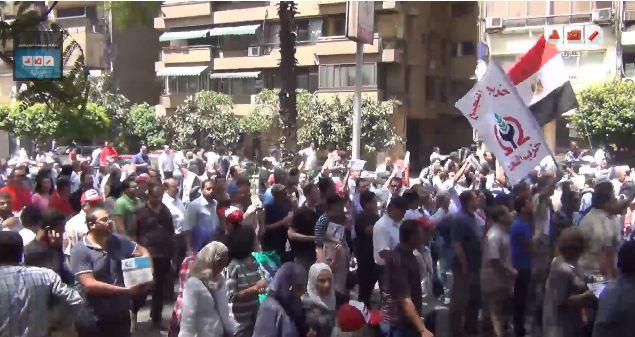 انطلاق مسيرة “مصطفى محمود” للمشاركة في “الإخوان جوعونا”