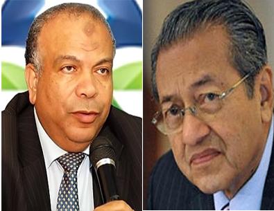 زيدان: زيارة مهاتير لمصر دليل على جدّية النهضة