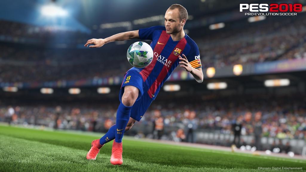 “كونامي” تعلن موعد إصدار لعبة “PES 2018”