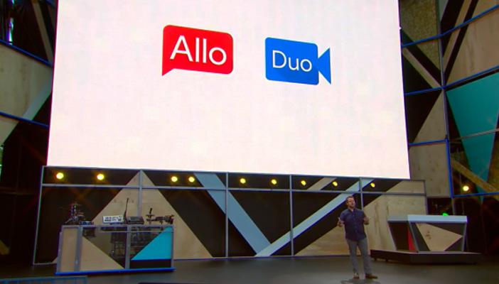 جوجل تكشف عن تطبيقين جديدين للتراسل الفوري والمرئي