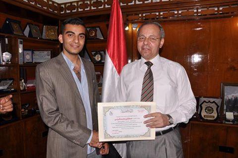 تكريم مخترع الطائرة ببني سويف