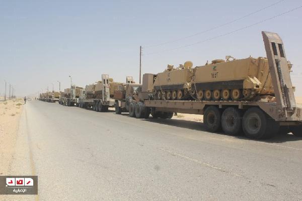 عاجل .. وصول 450 فرد من القوات الخاصة للعريش