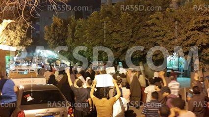 مسيرة ليلية ضد الانقلاب بالمعادي