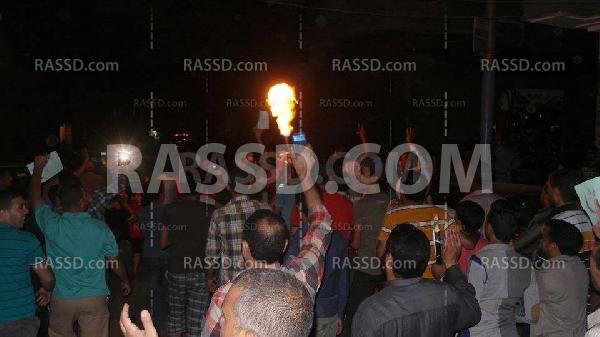 مسيرة رافضة للانقلاب بالفيوم