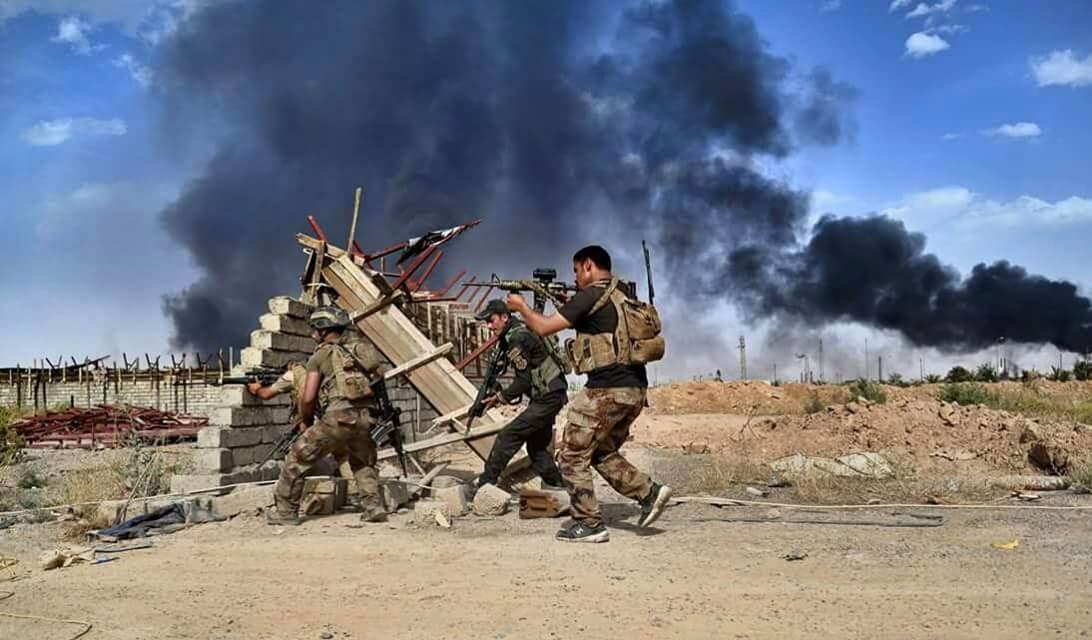 القوات العراقية تشتبك مع عناصر من “تنظيم الدولة” جنوبي الفلوجة