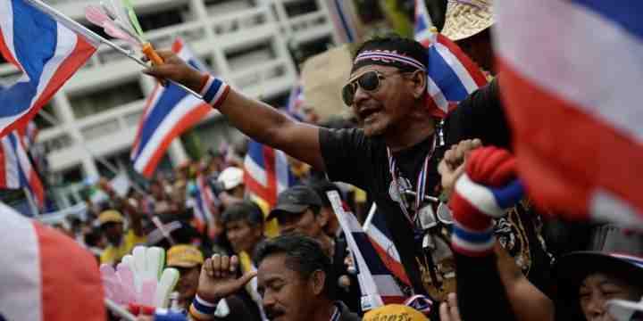 تظاهرات في تايلاند رفضا للانقلاب العسكري