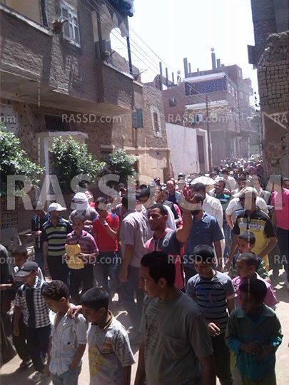 ثوار القوصية ينظمون مسيرتين رافضأ للانقلاب العسكري