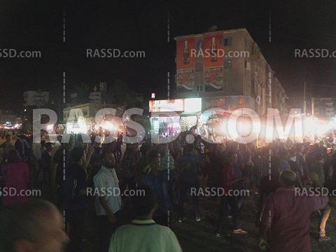 مسيرة مناهضة للانقلاب تدخل ميدان الأربعين لأول مرة منذ شهور