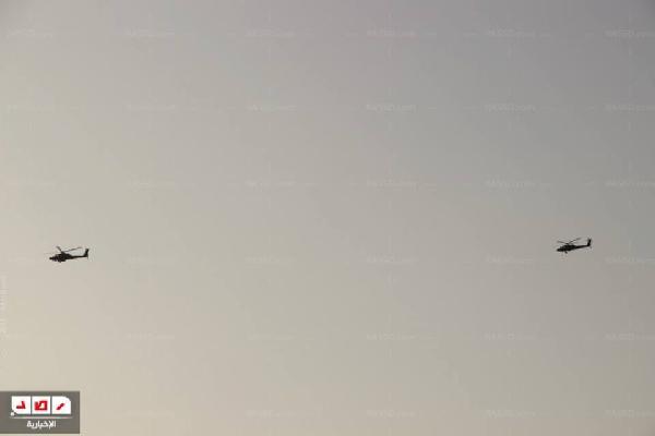 عودة الأباتشى للتحليق فى أجواء شمال سيناء