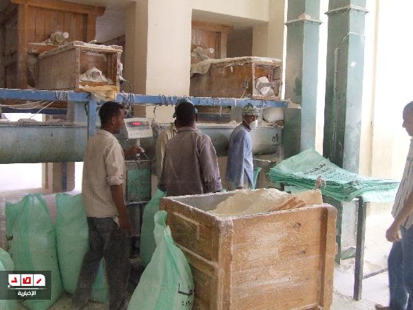 400 طن زيادة في كمية الأقماح الموردة لمطحن الأقصر