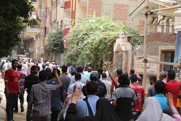 مسيرة لرفض انتخابات العسكر الهرم