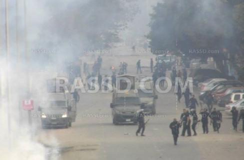 الاعتداء على مسيرة مناهضة للانقلاب بطنطا