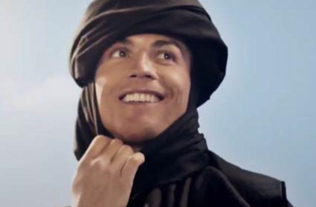 “كريستيانو رونالدو” يروّج لشركة حديد مصرية