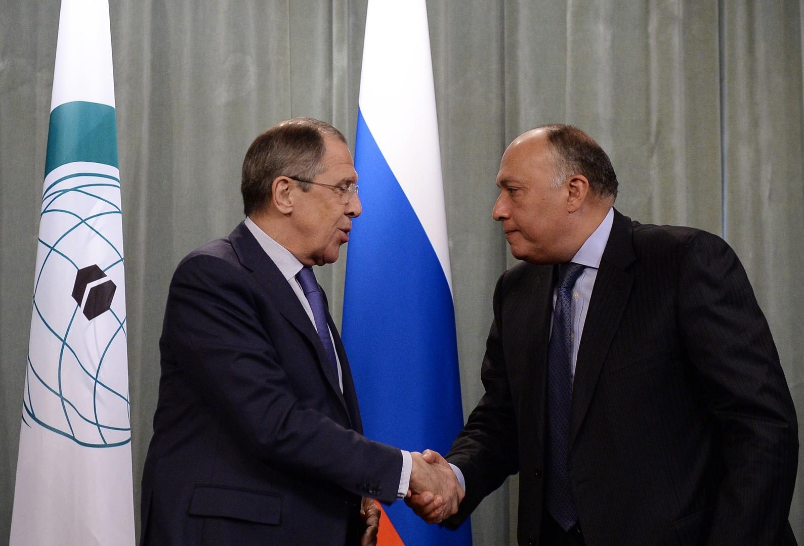 3 ملفات على طاولة لافروف خلال اجتماعاته بالقاهرة.. تعرف عليها