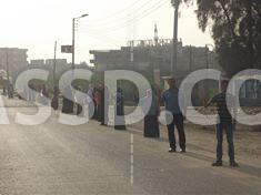 سلسلة بشريه بكفر الدوار احتفالاً بنجاح المقاطعة