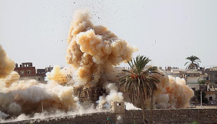 هجوم بقذائف الهاون على معسكر للأمن المركزي في رفح دون إصابات