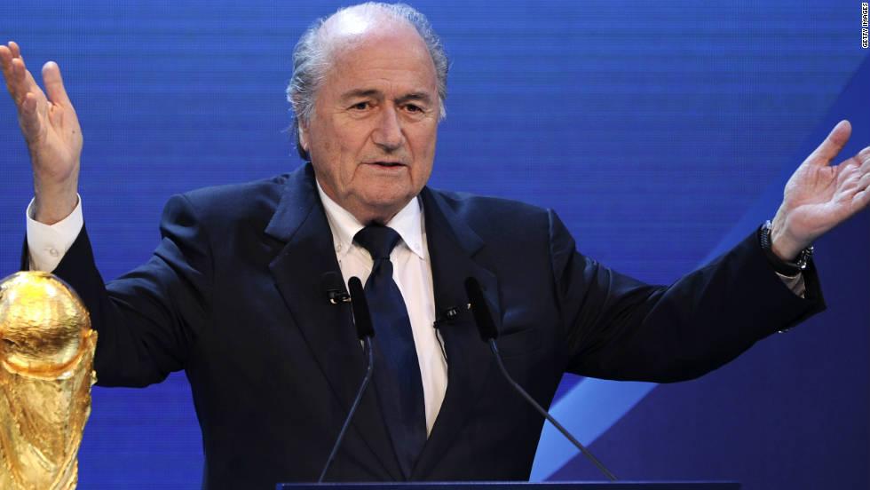 بلاتر رئيسًا للفيفا للمرة الخامسة بعد انسحاب بن حسين