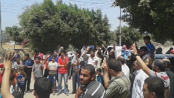 دمياط تنتفض دعما لانتفاضة المعتقلين بالسجون