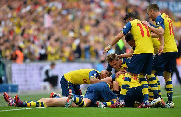 بالفيديو.. أرسنال يتوج بكأس الاتحاد الإنجليزي برباعية في أستون فيلا