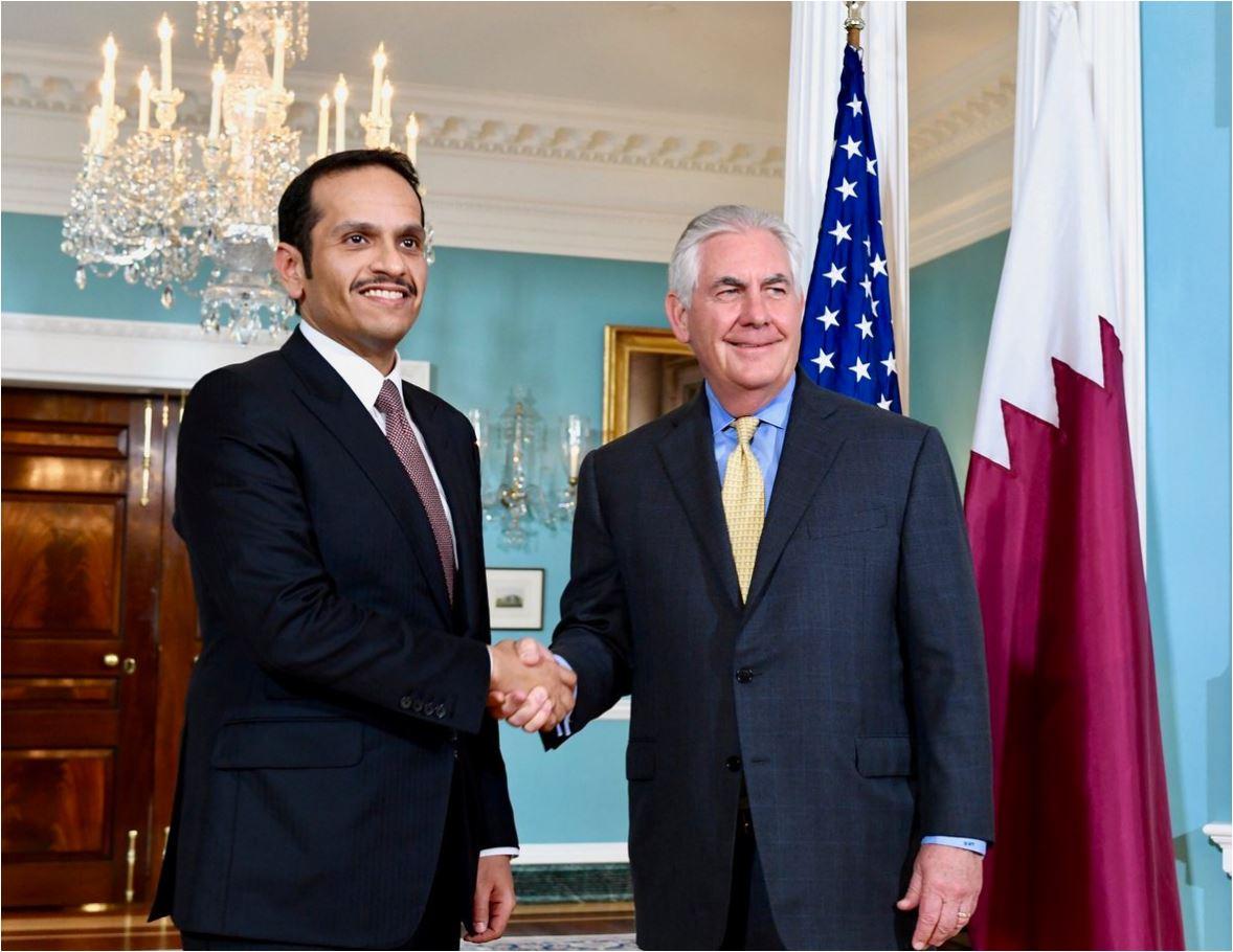 قطر وأميركا تؤكدان تعزيز علاقاتهما الإستراتيجية